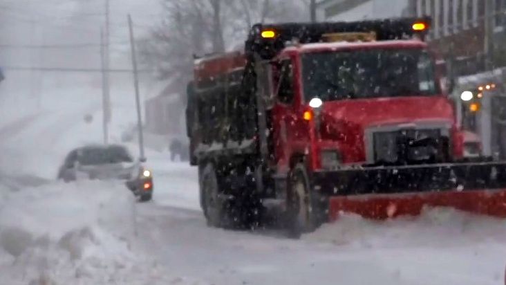 Video: Severovýchod USA zasáhla silná sněhová bouře